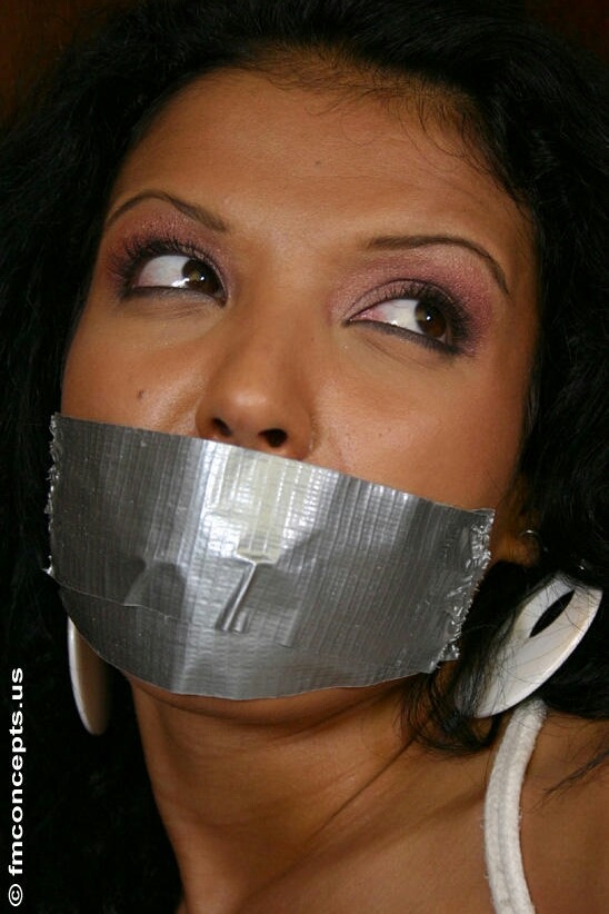 thexpaul2:  Maya Gates tied &amp; tape gagged