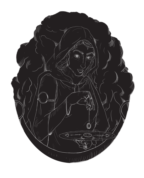 Redbubble, Society 6  A spooky witch just in time for Halloween 