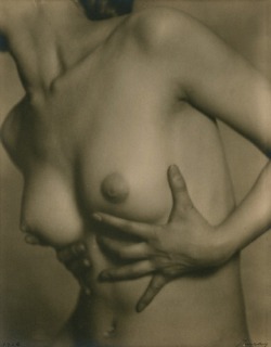 gacougnol:  Nickolas Muray   Untitled, Female torso  1926