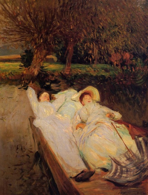 Fordarkmornings:john Singer Sargent  -  St. Martin’s Summer,  1888 American,