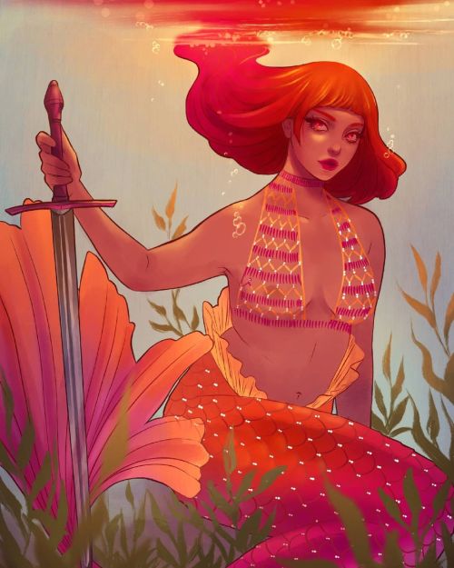 thecollectibles:Mermay 2021 byHannah Alexander