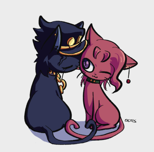 octis - My fav ships from jojo as cats