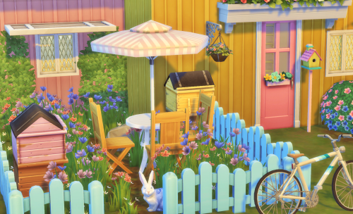 A cutesy, tiny house