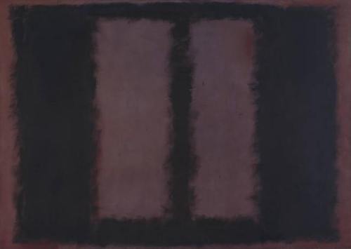 cleoselene:  Works of Art I Want to See Before I Die — 1/? — Black on Maroon — Mark Rothko  The painting comes from one of three series of canvases, painted by Rothko in 1958–59, produced as a commission for murals for The Four Seasons Restaurant in New