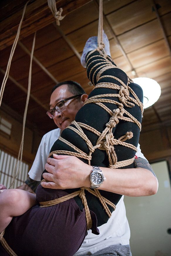 kinbakunokaiji:  My private Kinbaku lesson with Akira Naka October 11 · · Taken