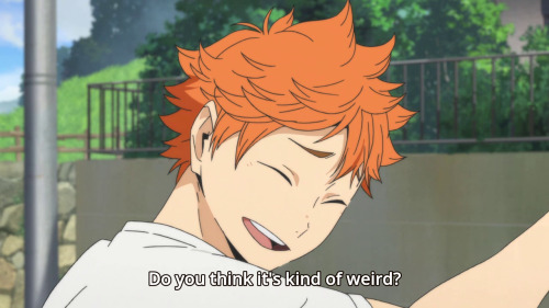 historia-reiiss:  This kid breaks my heart. Look at him being all excited “I’M A MIDDLE BLOCKER that’s so cool, i’m so happy”, but two seconds later his insecurity kicks in and he’s sure that’s what kenma, or anyone else, must think, that