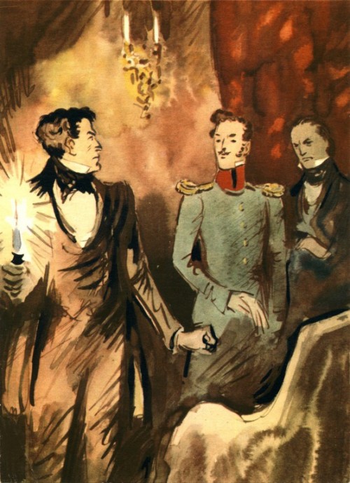 russian-style:And here are some nice illustration to the Lermontov’s drama “Masquerade&r