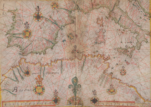 Portolan Charts of the Atlantic Coast of Europe, the Western Mediterranean, and the Eastern Mediterr