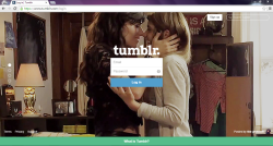 gbtwn:  Tumblr sure knows how to greet a