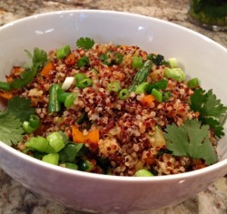 SECRET RECIPE CLUB: QUINOA FRIED RICE