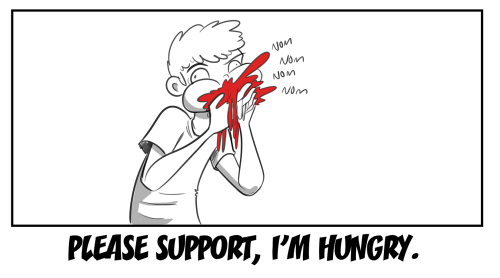 siggylady: sweetdustedwings: jaehthebird: Support the hungry artists :B! Seriously. The artist takes