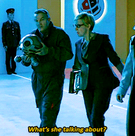 drwhittakerwho:What is The Doctor talking about?