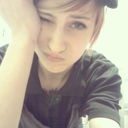 This is my help me work sucks face #girl #selfie #workselfie #ugh