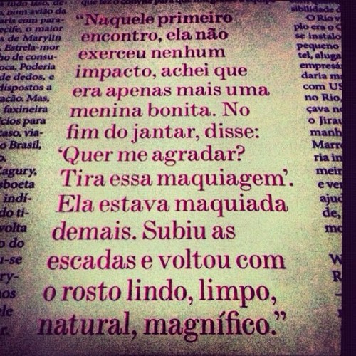 fredericoelboni-blog:  Nada se compara ao charme do natural