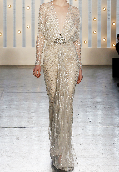 thefashionbubble - Jenny Packham Fall/Winter 2014, Details.