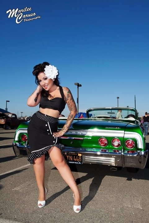hotrod-pinups:  Pinups And Hotrods http://bit.ly/1744eHp