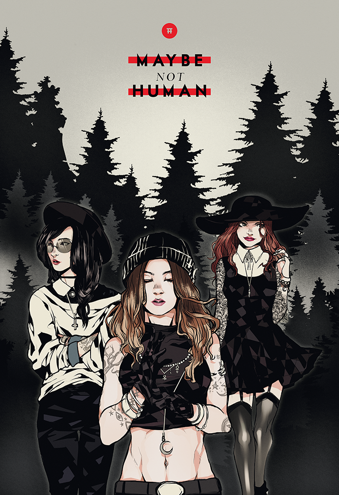 theteenagehorror:   Modern Witch!AU Kira, Malia and Lydia  have my super late halloween