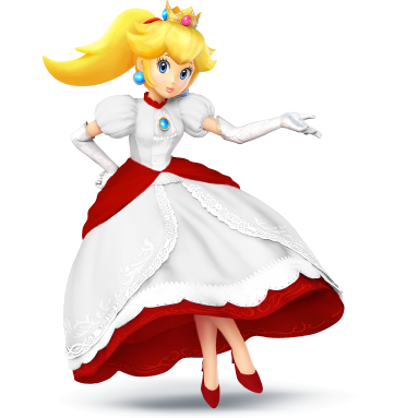 angelchavez-nintendo:  Peach and Rosalina Fire in Super Smash Bros.