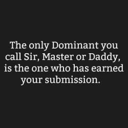 firmmaster:NEVER submit to a man who demands