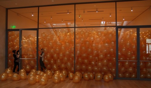 Martin Creed, Work No. 1190: Half the air in a given space (2011)