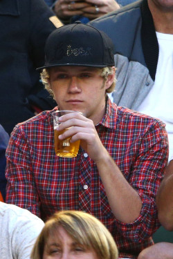 direct-news:  Niall Horan at the 2015 Australian Open on January 27, 2015 in Melbourne, Australia. 