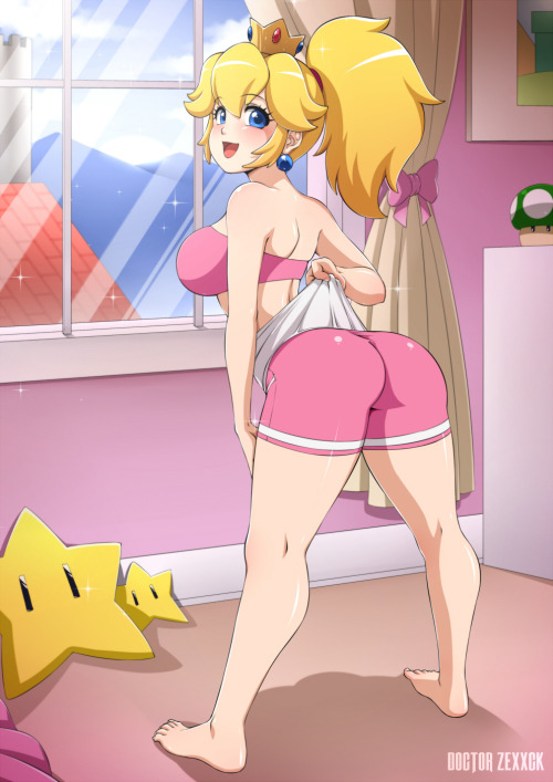 doctorzexxck:    Hi everyone, this is my first time drawing princess Peach, I’m really happy for doing her, specially in a commissioned artwork :3  Thank you to the commissioner: http://black-rayal.deviantart.com/  < |D’‘‘‘