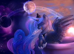 texasuberalles:Moon lullaby by Segraece <3