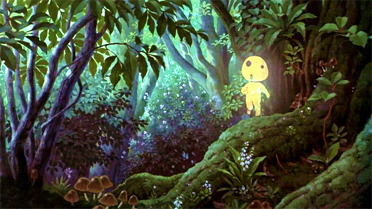 ichigoskurosaki:Princess Mononoke (1997) dir. Hayao Miyazaki