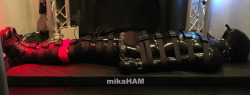 mikaham:   … a helpless rubberworm … @boundrubberboi​    