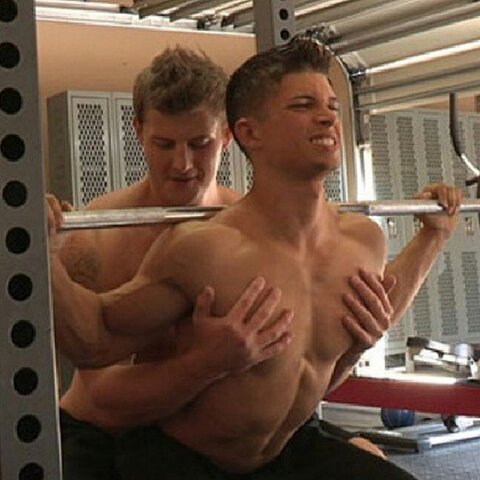 musculardude:  spot his ass 