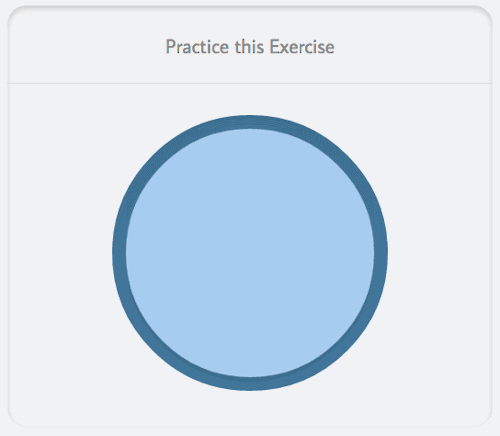 GIF of practicing breathing