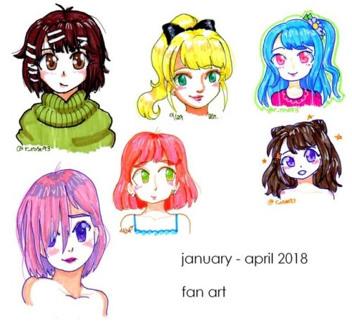 ArtDump 2018 pt2 by evilkingrin my fan art from january to april! bigger view @ dAtop row: Zuru (Bla