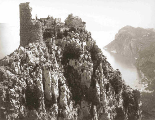 napolinostalgia:Castello Barbarossa. Foto di Giorgio Sommer, ca. 1880