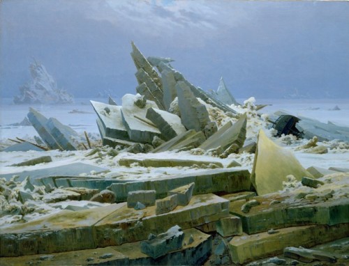 Das Eismeer, 1824, Caspar David Friedrichhttps://www.wikiart.org/en/caspar-david-friedrich/wc-caspar