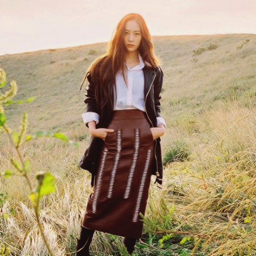 femaleidols:  krystal for marie claire (aug issue)