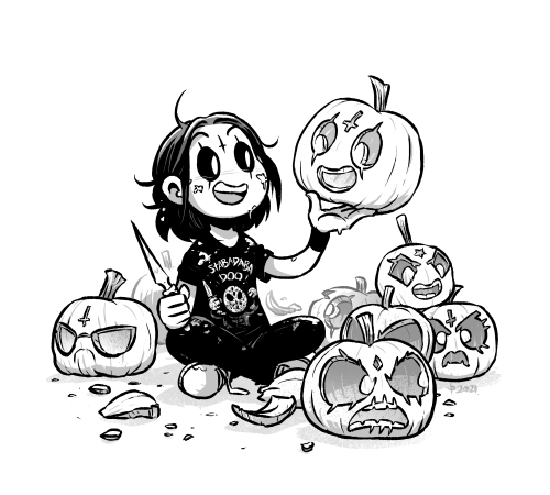 belzebubsofficial:Hey guys! I had a Halloween strip in the works for you, but this week has been an 
