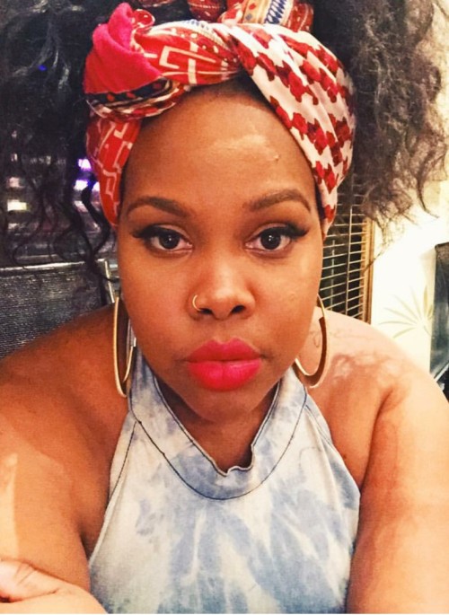 nappyheadedmaiden:Amber Riley: Lipstick Goals