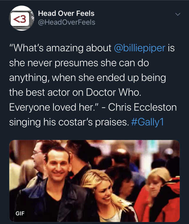 tinyconfusion:tinyconfusion:christopher eccleston being so LOUD about billie piper