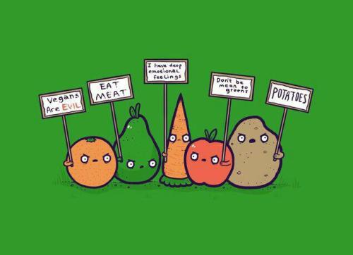 Heh.  Oh vegans and their ethos.  Makes me laugh.  I love this pic.