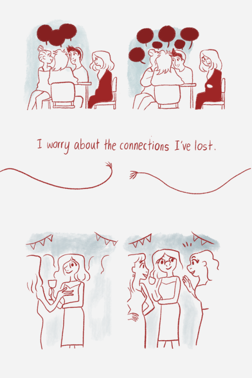 reimenaashelyee: Missed Connections - a comic about losing the relationships that could have been. T