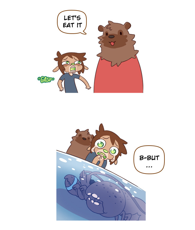 groundlion:  Third Seelpeel comic! Check the site for the newest updates! If you