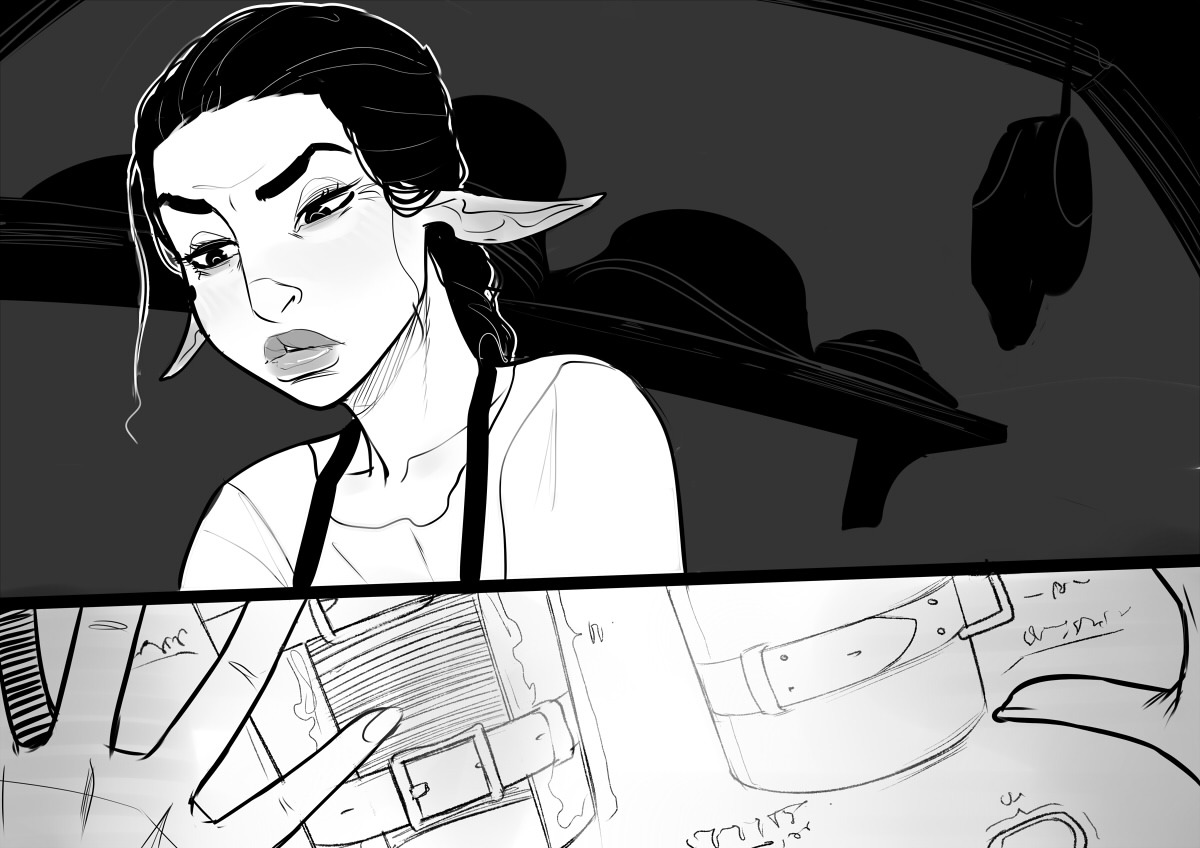 Aand that&rsquo;s it for this scene. We&rsquo;re halfway through the talkie