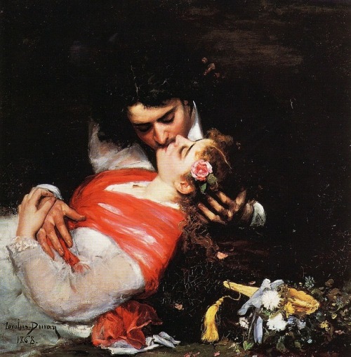 Carolus-Duran, Le Baiser, 1868.