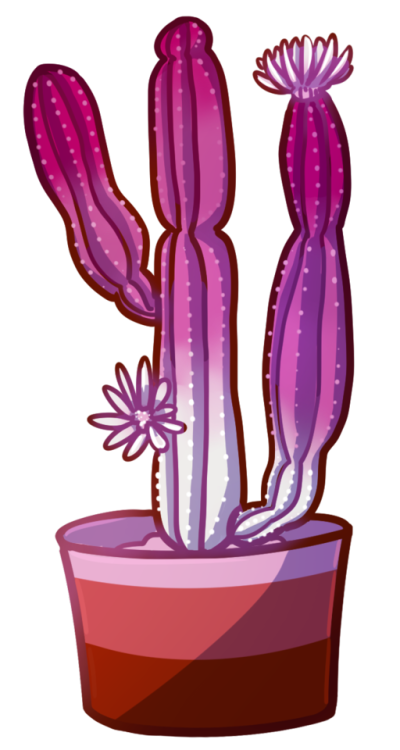 layaart:Pride cacti!!!! I originally just made the ace (cactace) and aro ones, but…..then I got carried away…. They’re a
