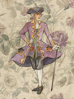 hamiltonshorn:  hamilton dressed as a dandy