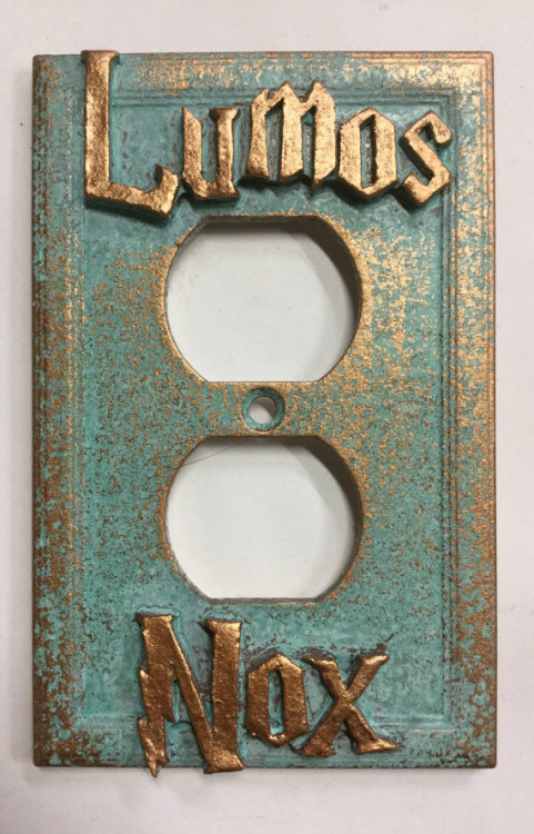 Porn photo geekstudio:Patina Light Switch Covers by