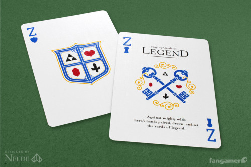 blackbanshee:zeldathon:Cards of Legend ($15 USD)Against mighty oddsHero’s hands paired, drawn, and s