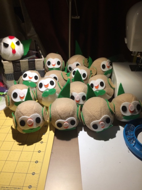 frenziedgem1:beetlebuddy:dailyrowlet:You inspired me to make these babies! They even have a squeaker