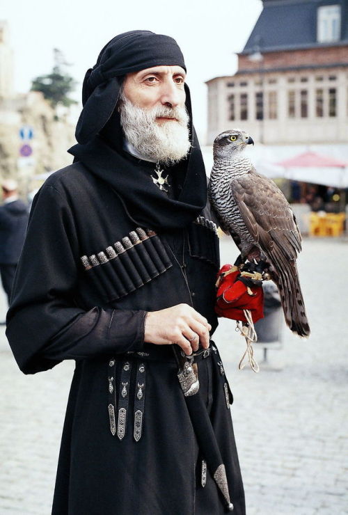 globalchristendom:A man at the Tbilisoba festival, in which Georgians celebrate the city of Tbilisi,