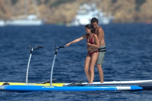 sara-sampaio:  Sara Sampaio and Oliver Ripley in Ibiza on August 6, 2017.